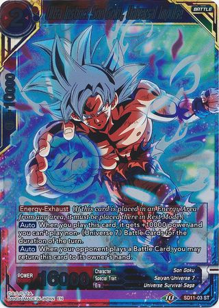 Ultra Instinct Son Goku, Universal Impulse (Gold Stamped) (Starter Deck Exclusive) (SD11-03) [Universal Onslaught] | Devastation Store