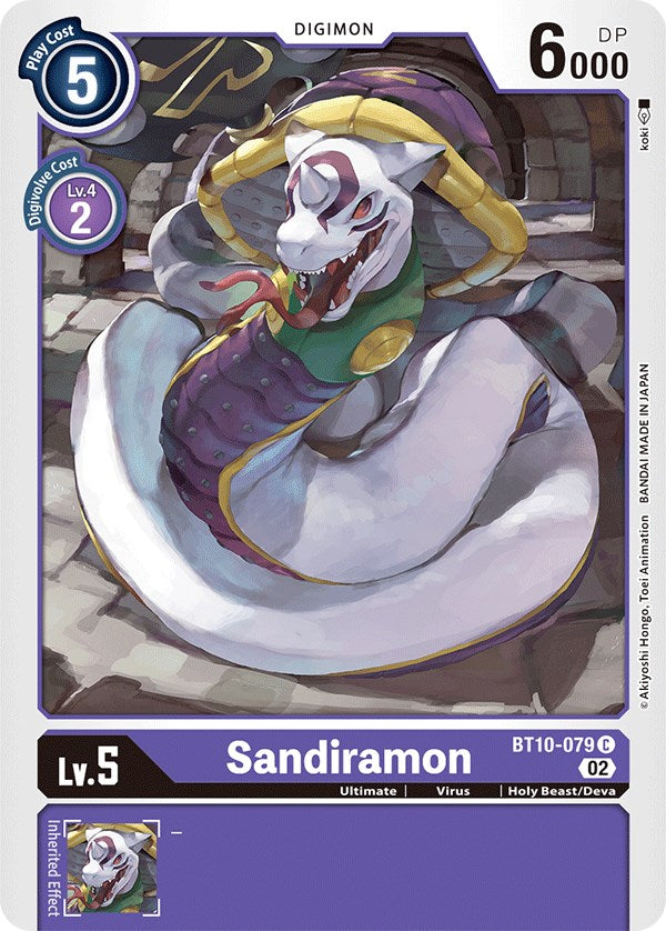 Sandiramon [BT10-079] [Xros Encounter] | Devastation Store