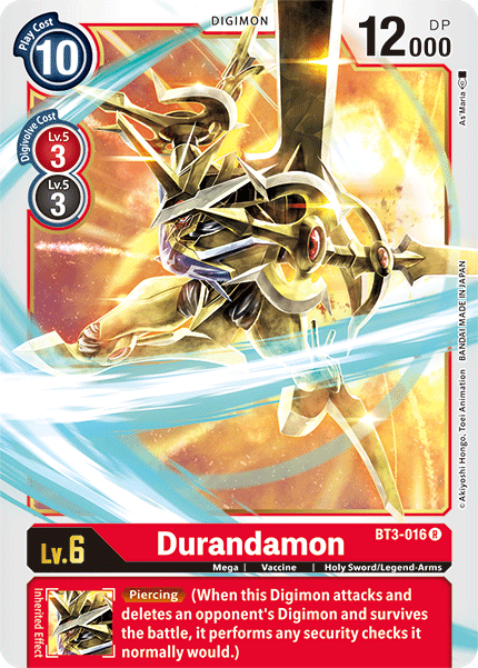 Durandamon [BT3-016] [Release Special Booster Ver.1.5] | Devastation Store