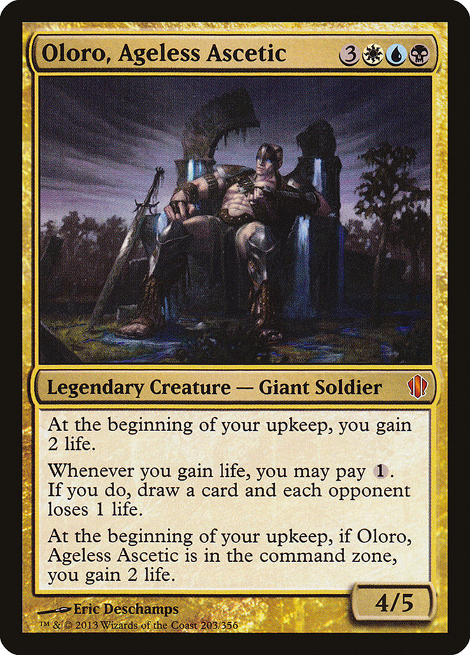 Oloro, Ageless Ascetic [Commander 2013] | Devastation Store