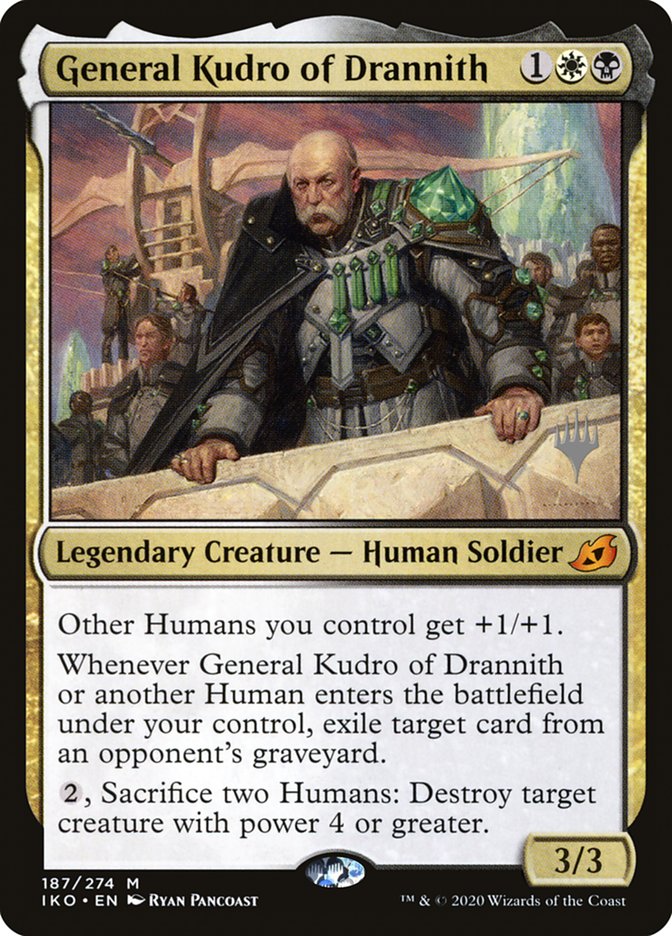 General Kudro of Drannith (Promo Pack) [Ikoria: Lair of Behemoths Promos] | Devastation Store