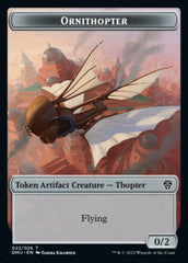 Soldier // Ornithopter Double-sided Token [Dominaria United Tokens] | Devastation Store