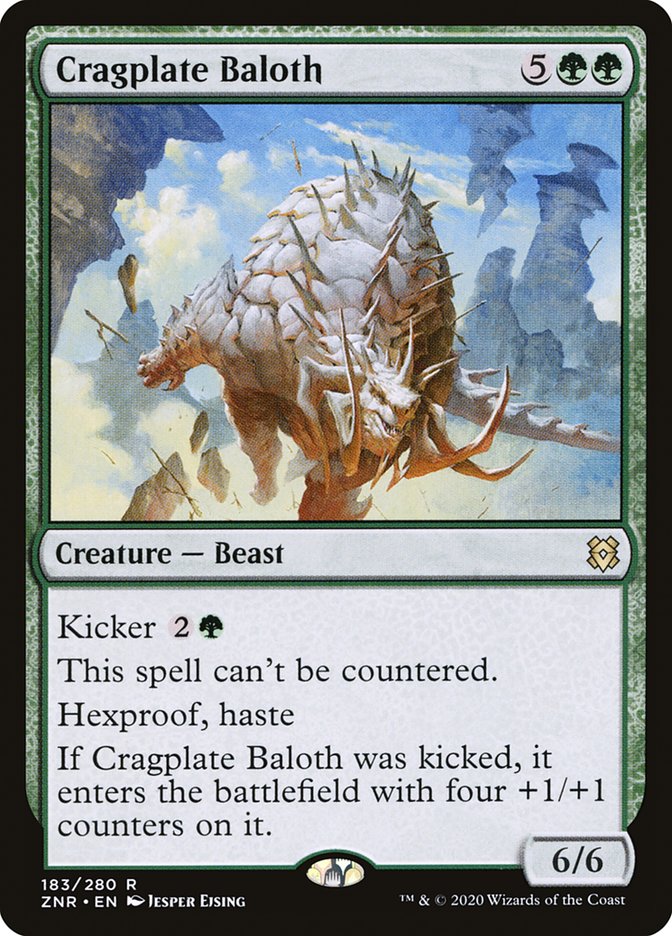 Cragplate Baloth [Zendikar Rising] | Devastation Store