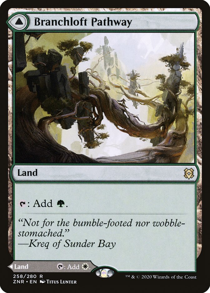 Branchloft Pathway // Boulderloft Pathway [Zendikar Rising] | Devastation Store