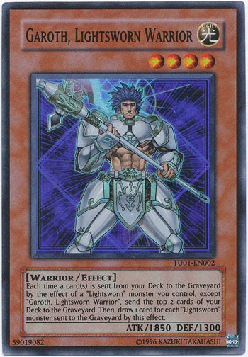 Garoth, Lightsworn Warrior [TU01-EN002] Super Rare | Devastation Store