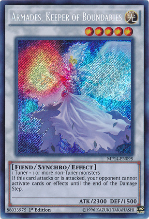 Armades, Keeper of Boundaries [MP14-EN095] Secret Rare | Devastation Store