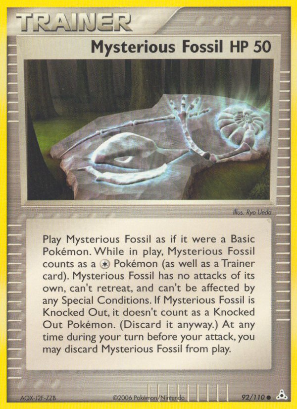 Mysterious Fossil (92/110) [EX: Holon Phantoms] | Devastation Store