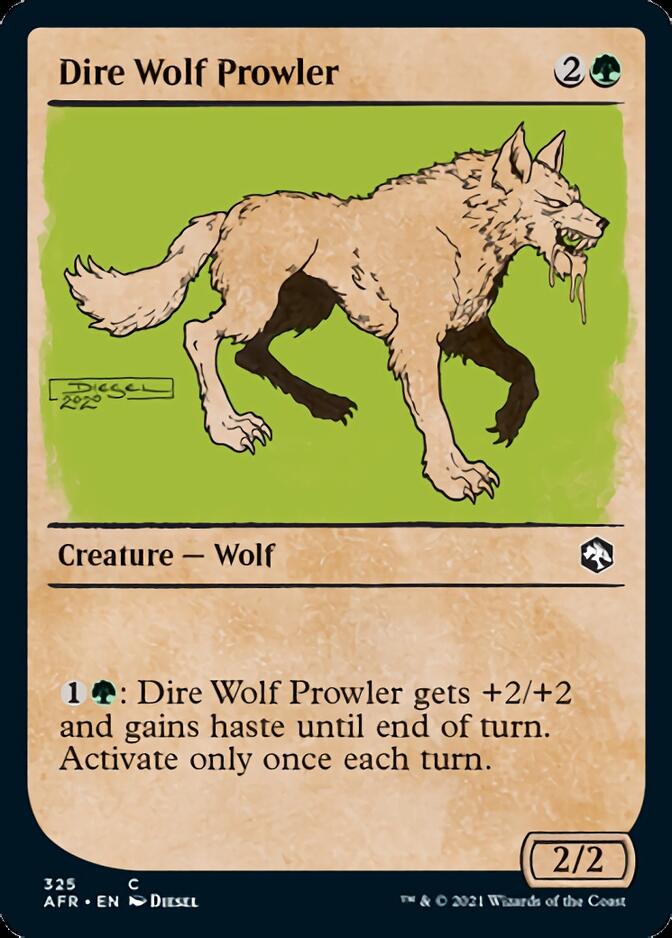 Dire Wolf Prowler (Showcase) [Dungeons & Dragons: Adventures in the Forgotten Realms] | Devastation Store