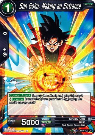 Son Goku, Making an Entrance [BT7-100] | Devastation Store