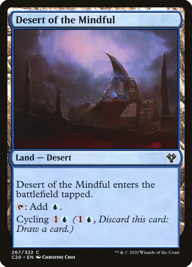 Desert of the Mindful [Commander 2020] | Devastation Store