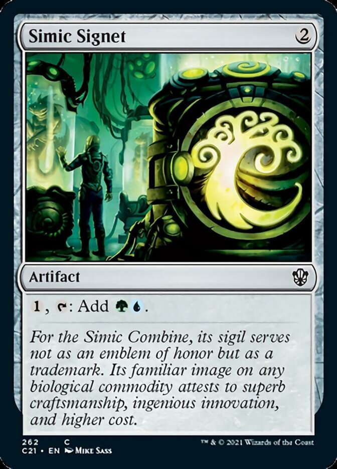 Simic Signet [Commander 2021] | Devastation Store