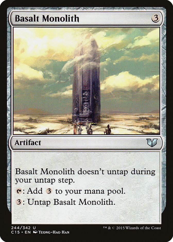 Basalt Monolith [Commander 2015] | Devastation Store