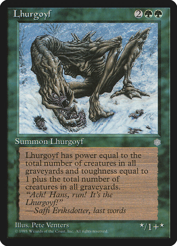 Lhurgoyf [Ice Age] | Devastation Store