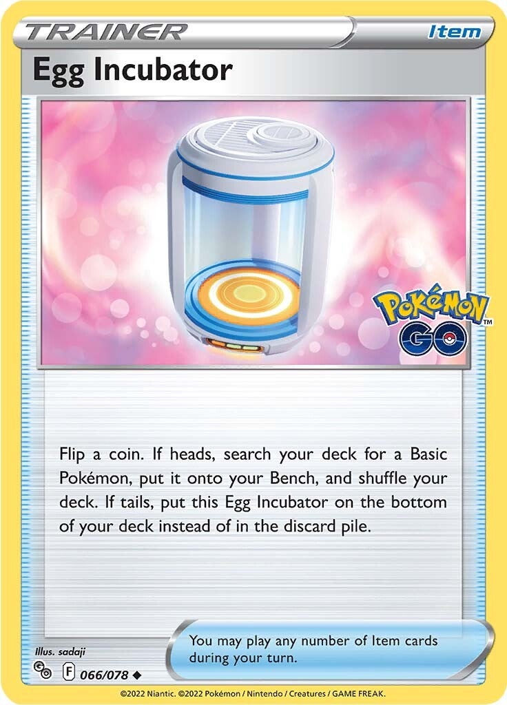 Egg Incubator (066/078) [Pokémon GO] | Devastation Store