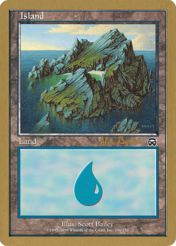 Island (ab336) (Alex Borteh) [World Championship Decks 2001] | Devastation Store