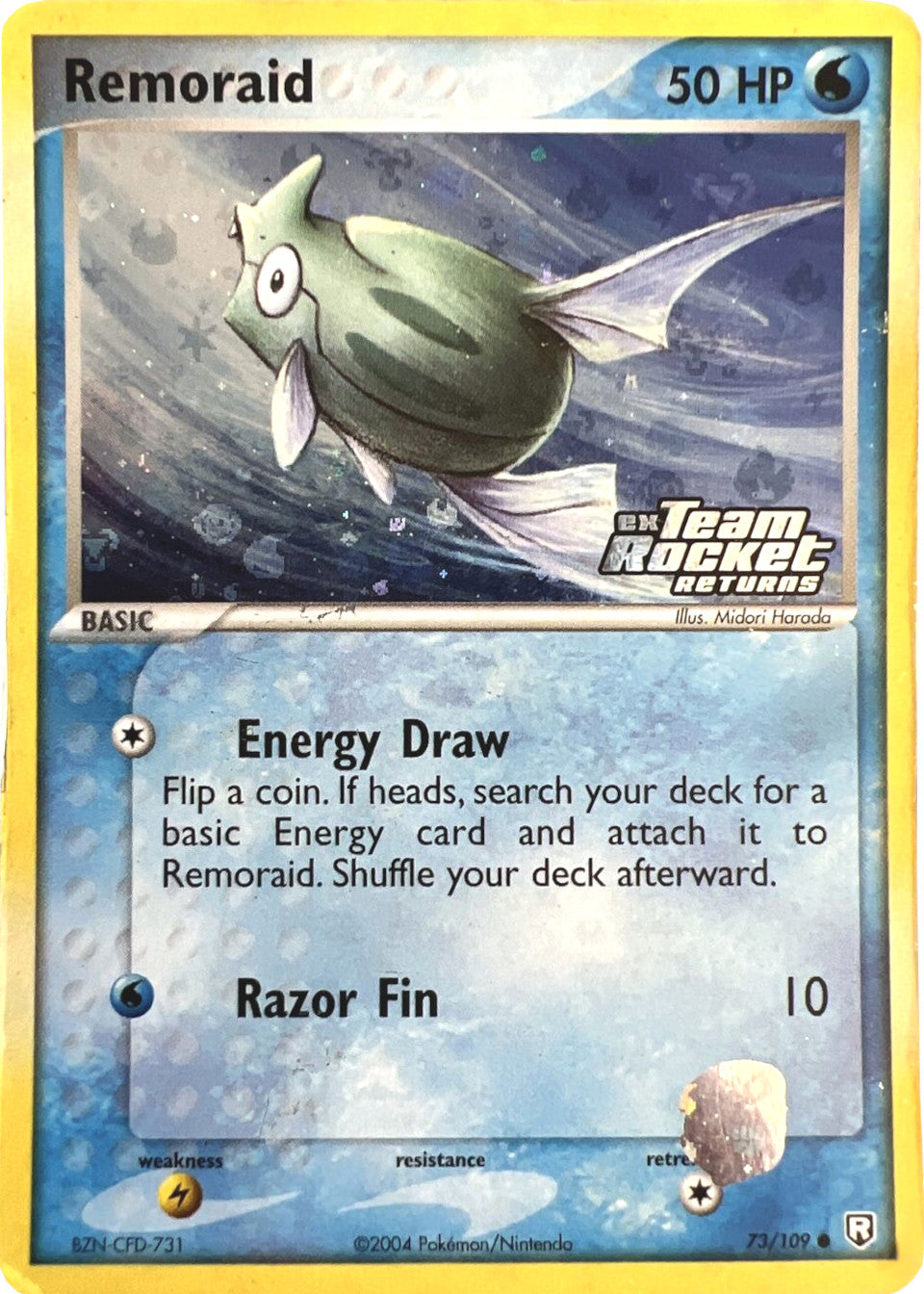 Remoraid (73/109) (Stamped) [EX: Team Rocket Returns] | Devastation Store