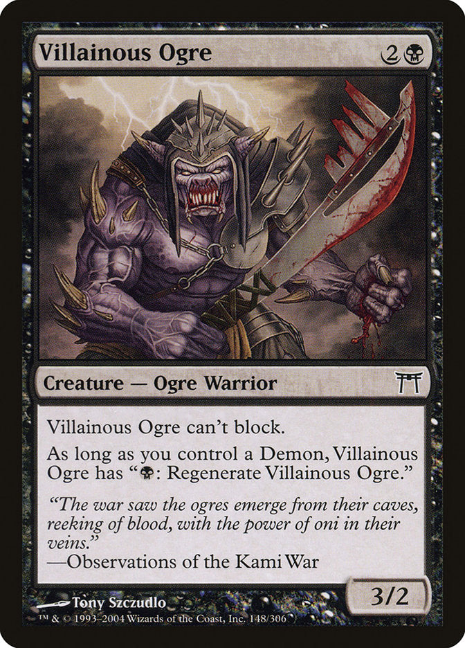 Villainous Ogre [Champions of Kamigawa] | Devastation Store