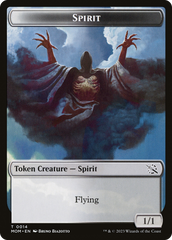Monk // Spirit (14) Double-Sided Token [March of the Machine Tokens] | Devastation Store