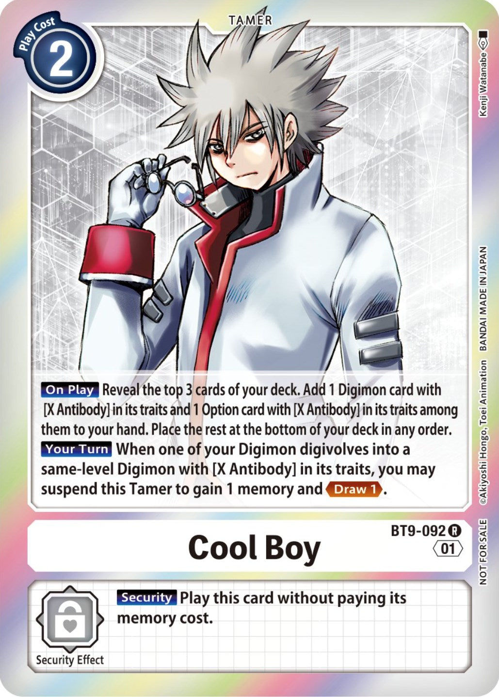 Cool Boy [BT9-092] (Event Pack 4) [X Record Promos] | Devastation Store