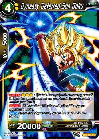 Dynasty Deferred Son Goku [BT4-081] | Devastation Store