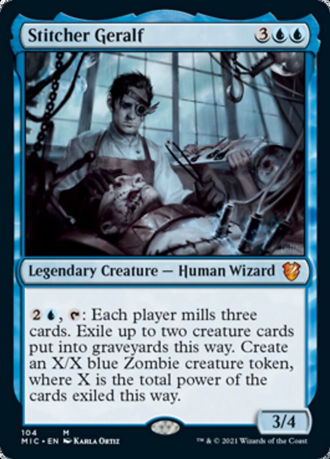 Stitcher Geralf [Innistrad: Midnight Hunt Commander] | Devastation Store