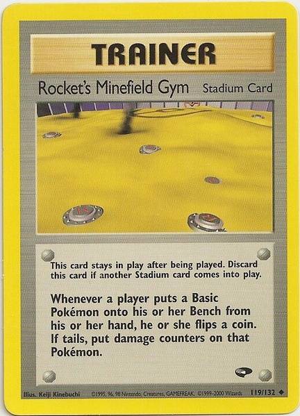 Rocket's Minefield Gym (119/132) [Gym Challenge Unlimited] | Devastation Store