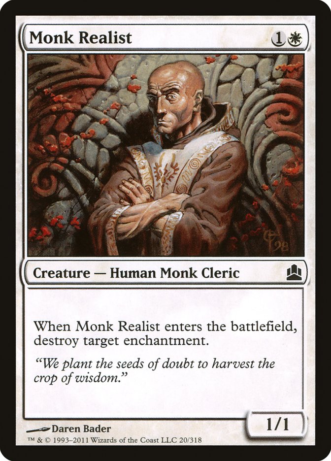 Monk Realist [Commander 2011] - Devastation Store | Devastation Store