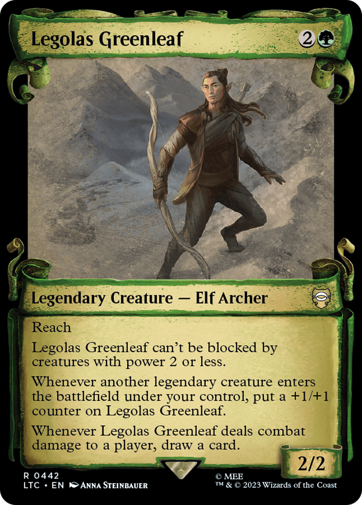 Legolas Greenleaf [The Lord of the Rings: Tales of Middle-Earth Commander Showcase Scrolls] | Devastation Store