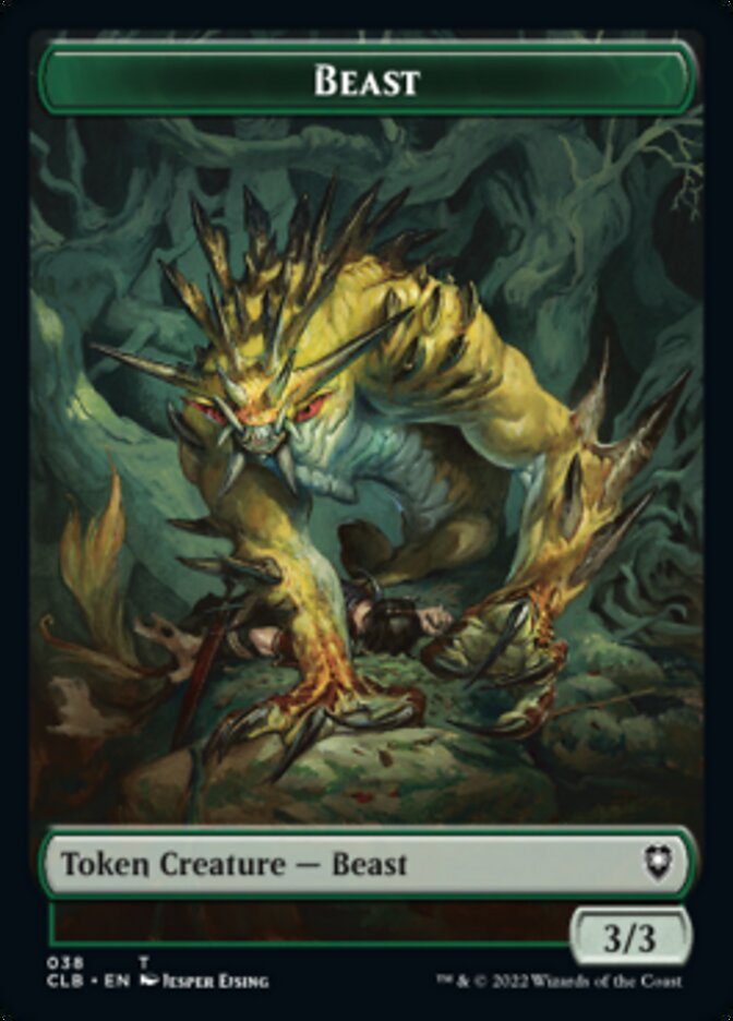 Satyr // Beast Double-sided Token [Commander Legends: Battle for Baldur's Gate Tokens] | Devastation Store