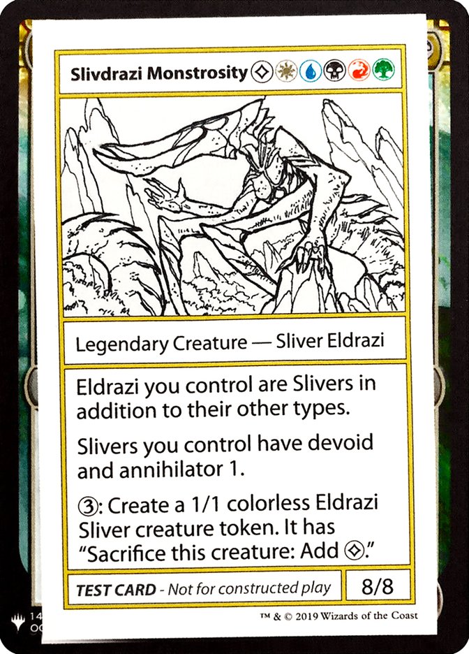 Slivdrazi Monstrosity [Mystery Booster Playtest Cards] | Devastation Store