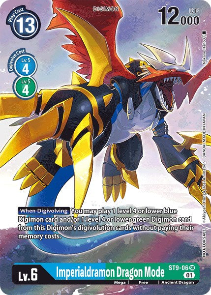 Imperialdramon Dragon Mode [ST9-06] (Alternative Art - Box Topper) [Digital Hazard] | Devastation Store