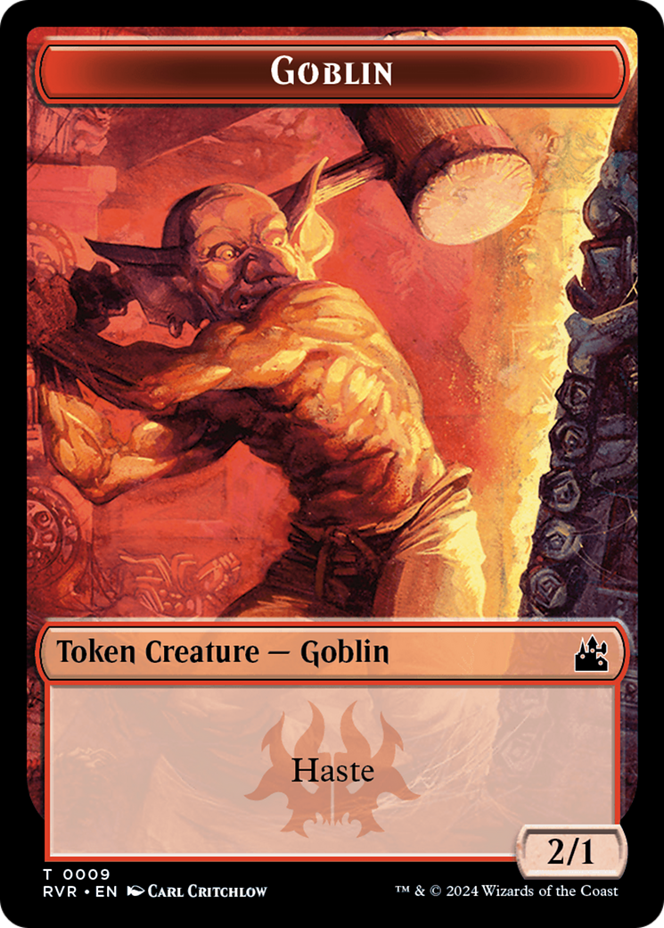 Goblin Token (0009) [Ravnica Remastered Tokens] | Devastation Store