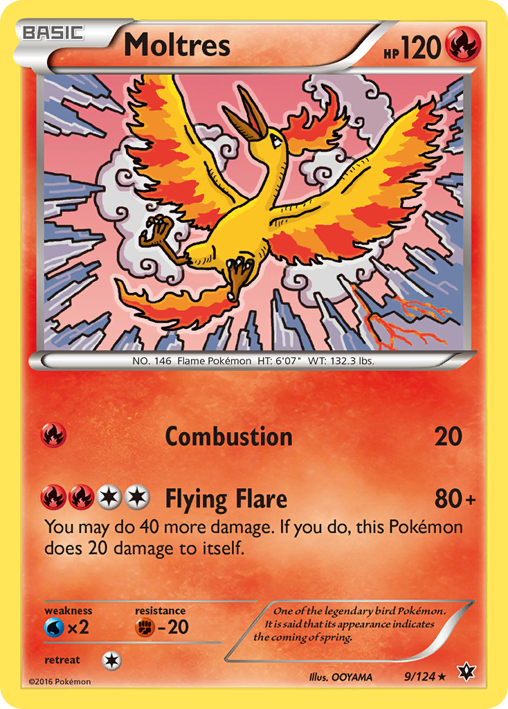 Moltres (9/124) [XY: Fates Collide] | Devastation Store