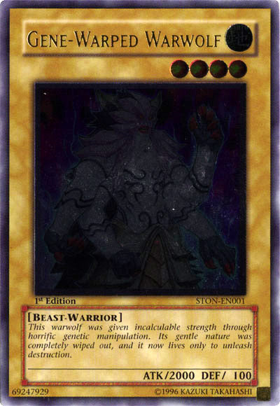 Gene-Warped Warwolf [STON-EN001] Ultimate Rare | Devastation Store