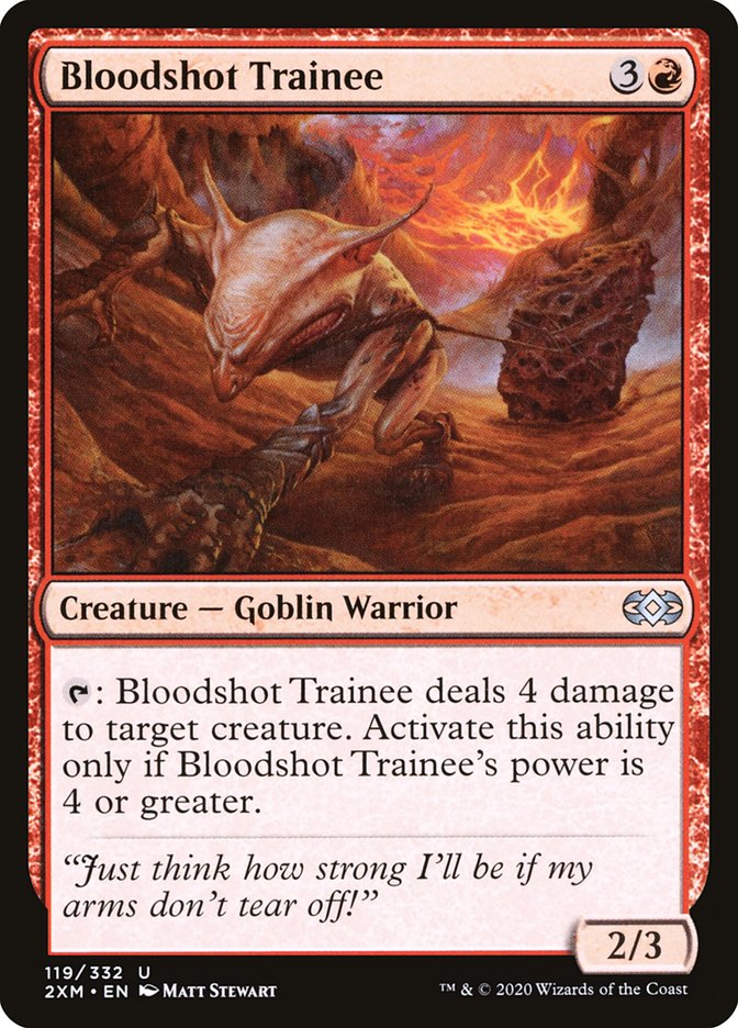 Bloodshot Trainee [Double Masters] | Devastation Store