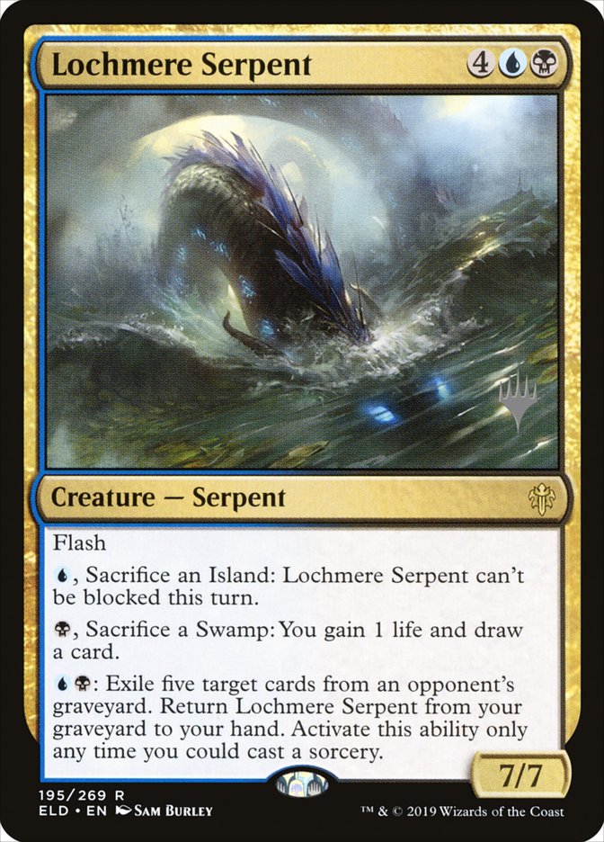 Lochmere Serpent (Promo Pack) [Throne of Eldraine Promos] | Devastation Store