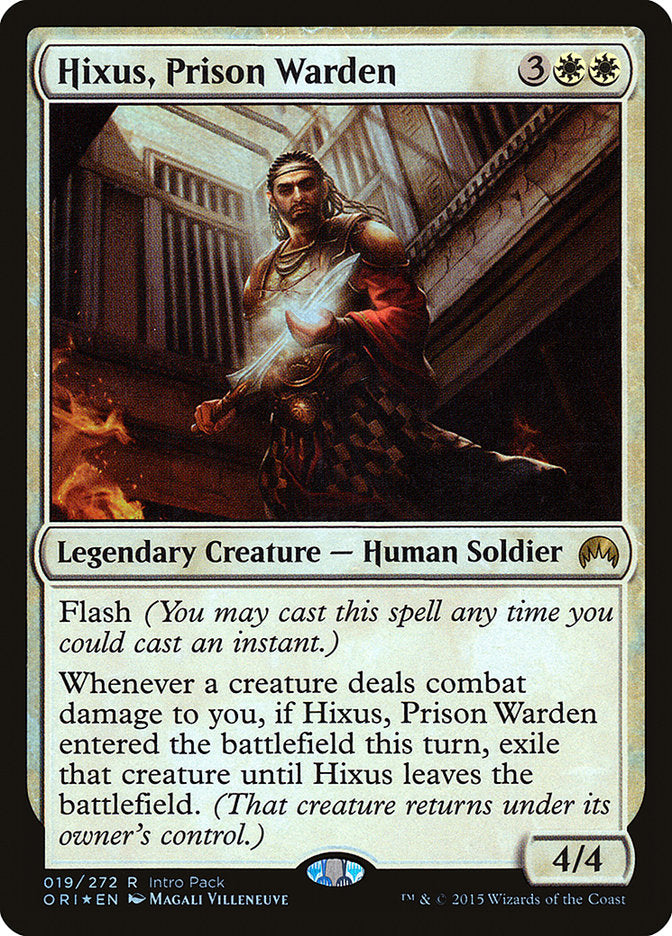 Hixus, Prison Warden [Magic Origins Promos] | Devastation Store