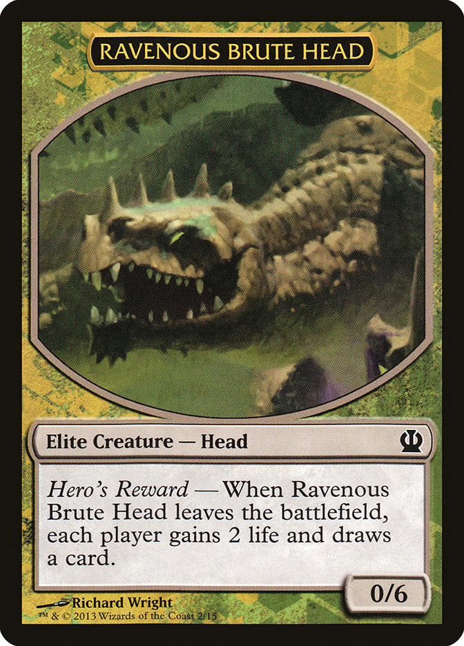 Ravenous Brute Head [Theros Face the Hydra] | Devastation Store