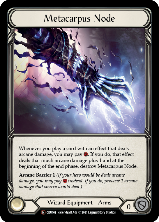 Metacarpus Node (Rainbow Foil) [CRU161-RF] Unlimited Rainbow Foil | Devastation Store