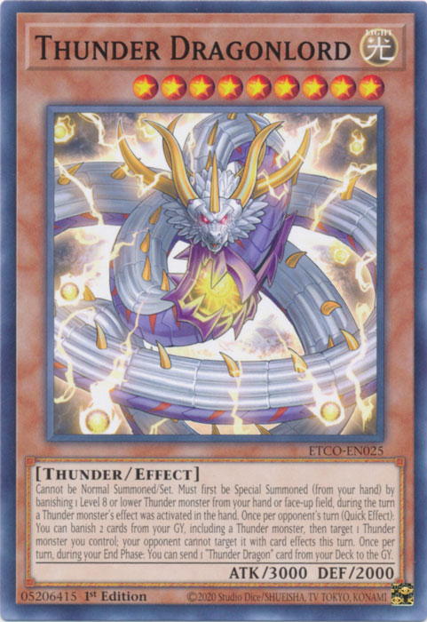 Thunder Dragonlord [ETCO-EN025] Common | Devastation Store