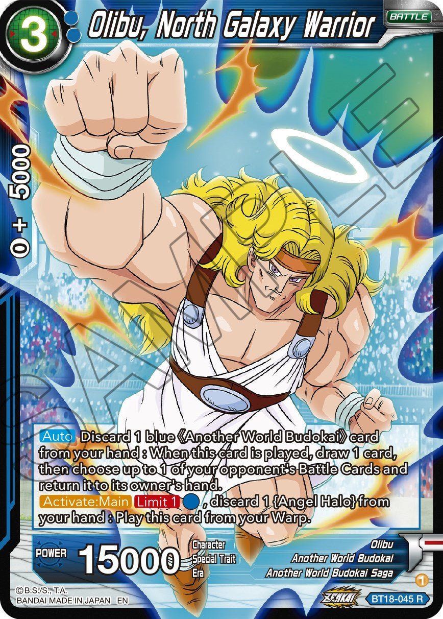 Olibu, North Galaxy Warrior (BT18-045) [Dawn of the Z-Legends] | Devastation Store