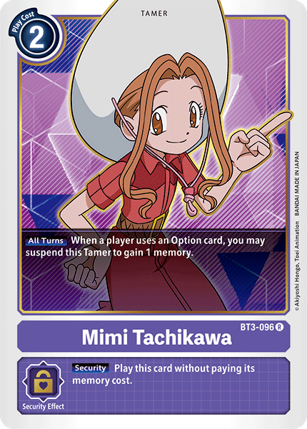 Mimi Tachikawa [BT3-096] [Release Special Booster Ver.1.5] | Devastation Store