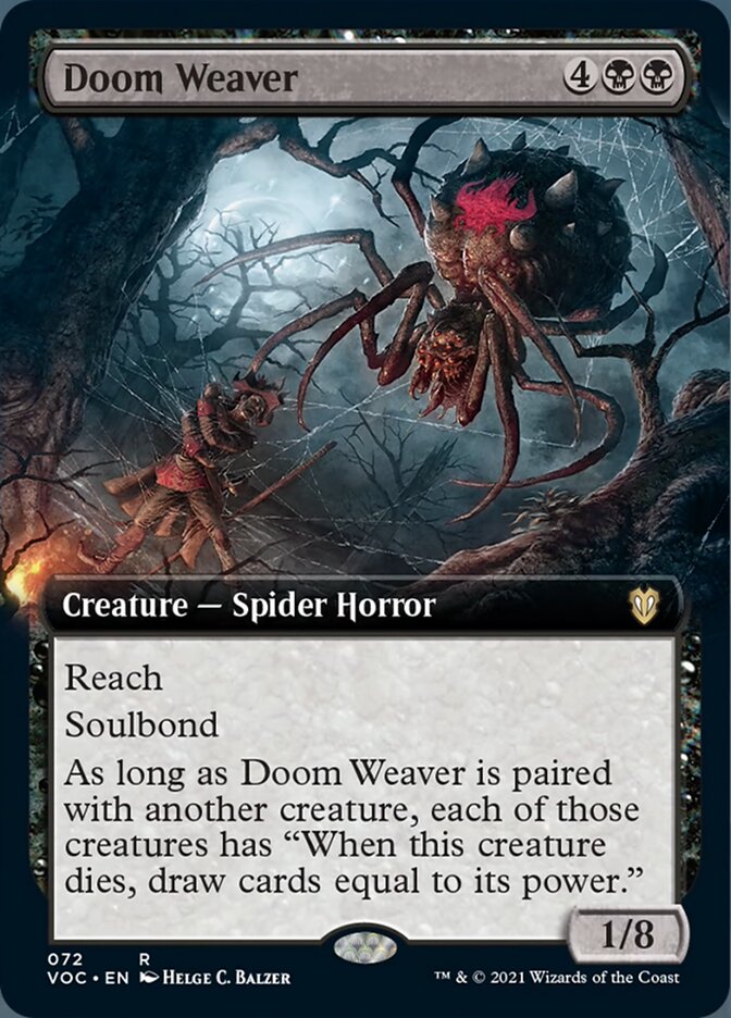 Doom Weaver (Extended) [Innistrad: Crimson Vow Commander] | Devastation Store