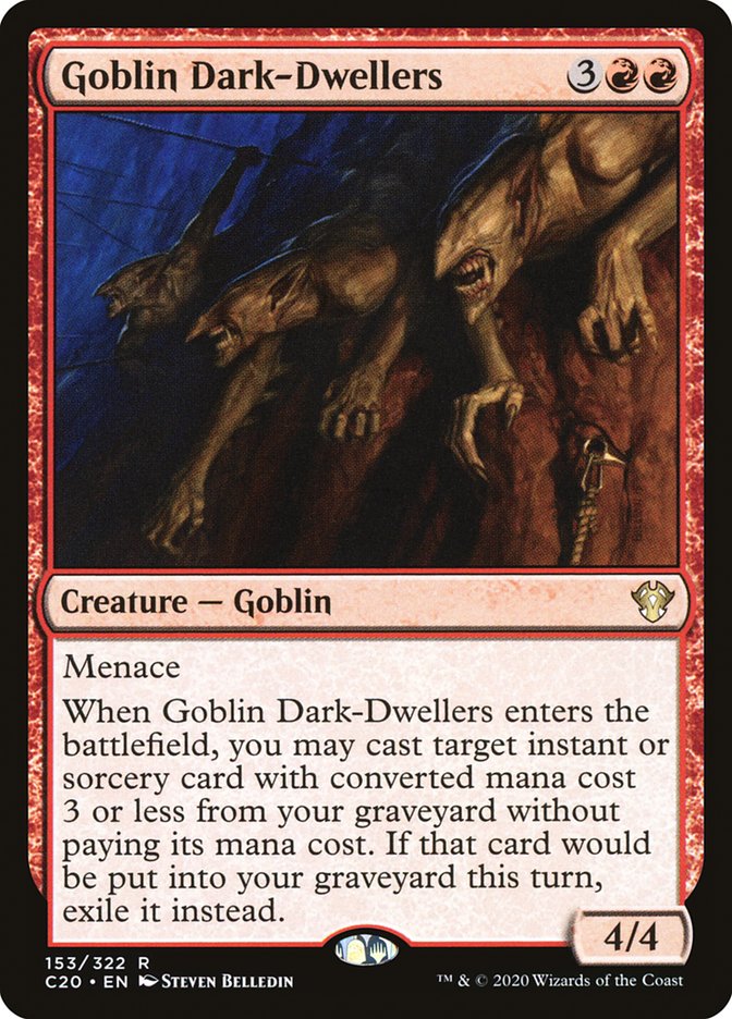 Goblin Dark-Dwellers [Commander 2020] | Devastation Store