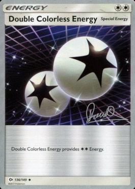 Double Colorless Energy (136/149) (Infinite Force - Diego Cassiraga) [World Championships 2017] | Devastation Store