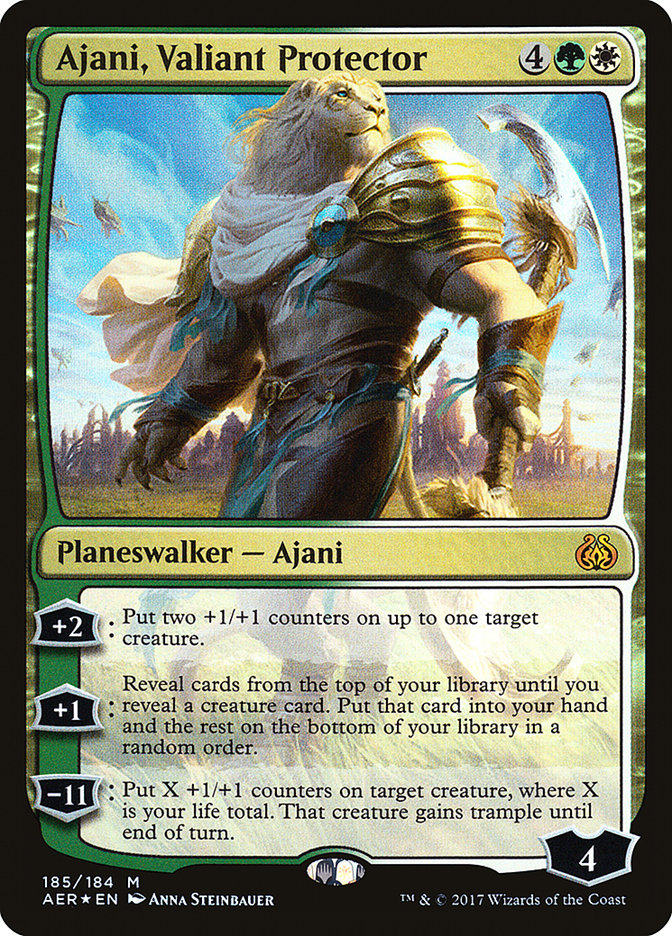 Ajani, Valiant Protector [Aether Revolt] - Devastation Store | Devastation Store