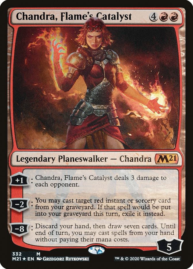 Chandra, Flame's Catalyst [Core Set 2021] | Devastation Store
