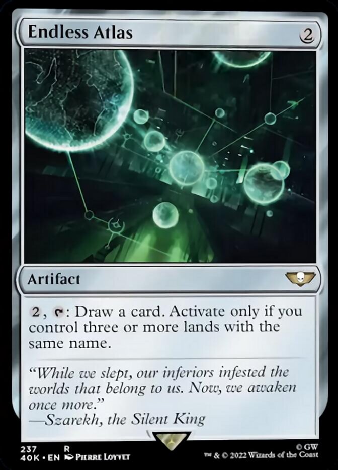 Endless Atlas (Surge Foil) [Universes Beyond: Warhammer 40,000] | Devastation Store