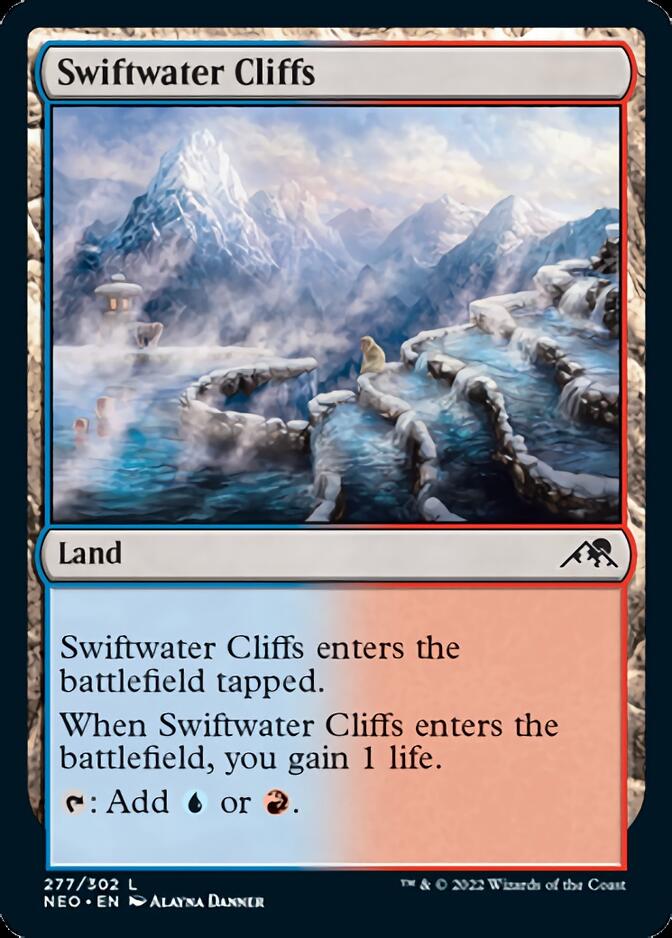 Swiftwater Cliffs [Kamigawa: Neon Dynasty] | Devastation Store