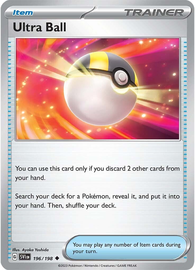 Ultra Ball (196/198) [Scarlet & Violet: Base Set] | Devastation Store